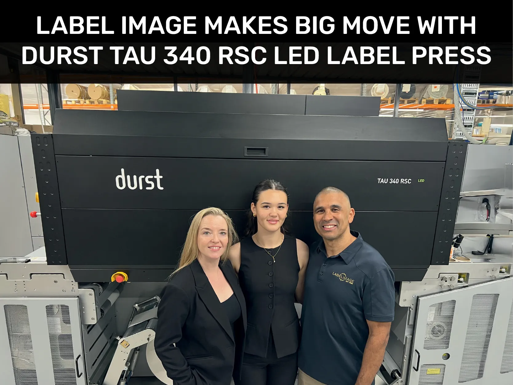 Durst Tau 340 RSC LED Label Press