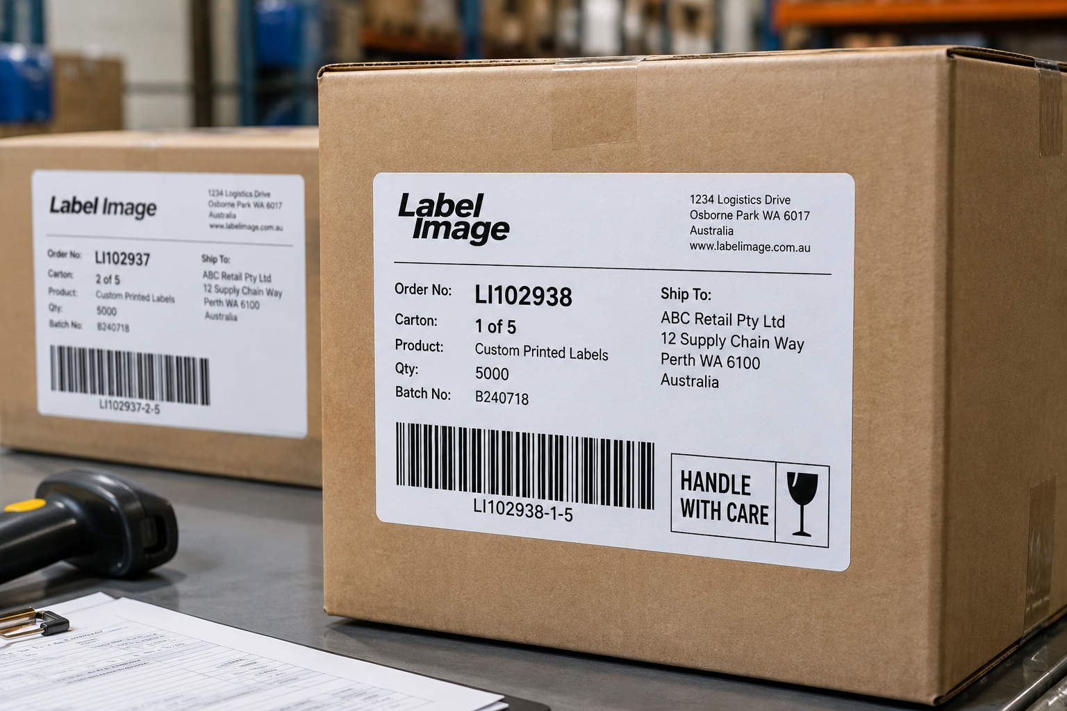 Dispatch Labels Australia